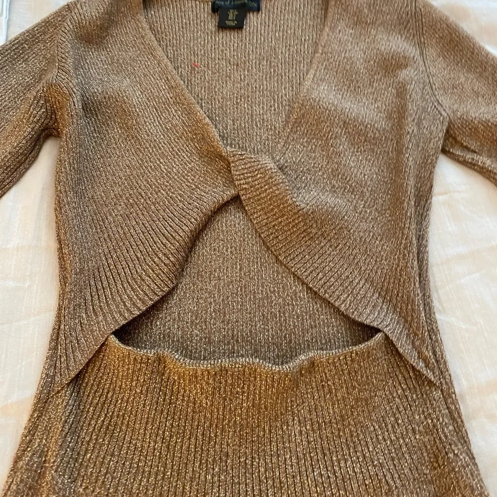 House of Harlow 1960 x REVOLVE Ernesto Dress in Spice Brown (D1) - Picture 5 of 7